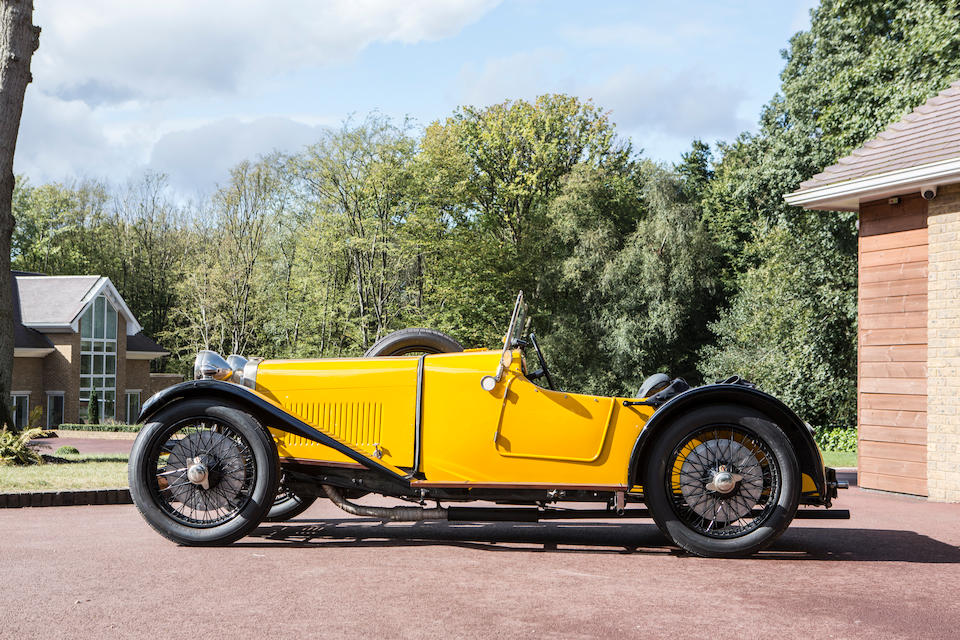 The London Motor Show; Ex-Maharajah of Patiala,1928 Aston Martin 1&#189;-Litre Standard Sports Model  Chassis no. TS10 Engine no. ST18