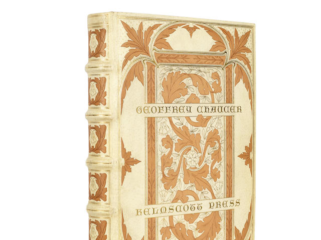 KELMSCOTT PRESS CHAUCER (GEOFFREY) The Works, ONE OF 425 COPIES,  Hammersmith, Kelmscott Press, 1896