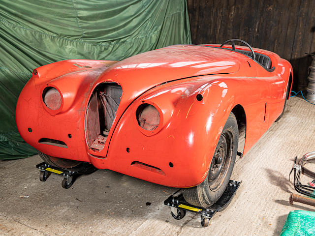 The Property of a Gentleman and Racing Enthusiast,1952 Jaguar XK120 Roadster Project  Chassis no. 673053