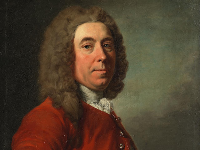 Attributed to Allan Ramsay (Edinburgh 1713-1784 Dover) Portrait of General James Grant of Ballindalloch (1720-1806)