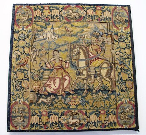 Fine German Tapestry Circa 1600 image 1