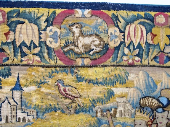 Fine German Tapestry Circa 1600 image 2