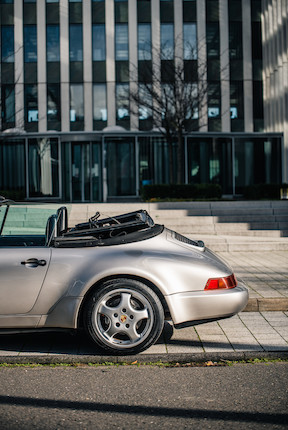 Delivered new to the late Diego Armando Maradona,1992 Porsche 911 Carrera 2 Type 964 'Works Turbo Look' Cabriolet  Chassis no. WP0ZZZ96ZNS452830 image 64