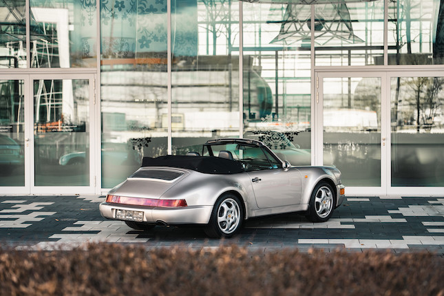 Delivered new to the late Diego Armando Maradona,1992 Porsche 911 Carrera 2 Type 964 'Works Turbo Look' Cabriolet  Chassis no. WP0ZZZ96ZNS452830 image 7