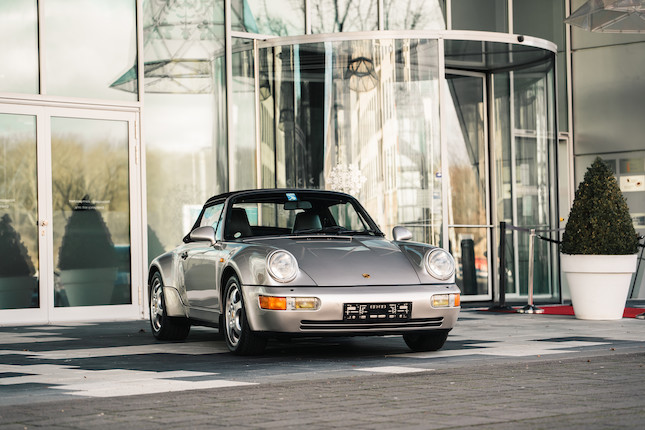 Delivered new to the late Diego Armando Maradona,1992 Porsche 911 Carrera 2 Type 964 'Works Turbo Look' Cabriolet  Chassis no. WP0ZZZ96ZNS452830 image 3