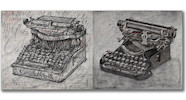 Thumbnail of William Kentridge (B. 1955) Large Typewriters 2003 image 2