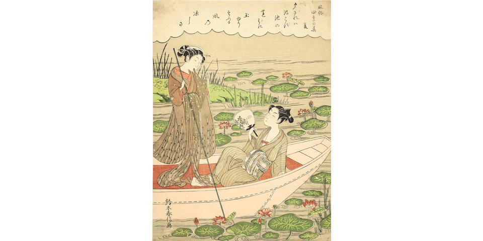 Suzuki Harunobu (1725-1770) Edo period (1615-1868), circa 1769-1770