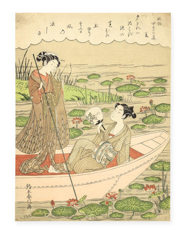 Suzuki Harunobu (1725-1770) Edo period (1615-1868), circa 1769-1770