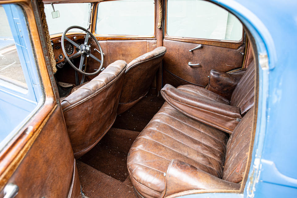 1935 Bentley 3 &#189; Litre Saloon project car  Chassis no. B163DK