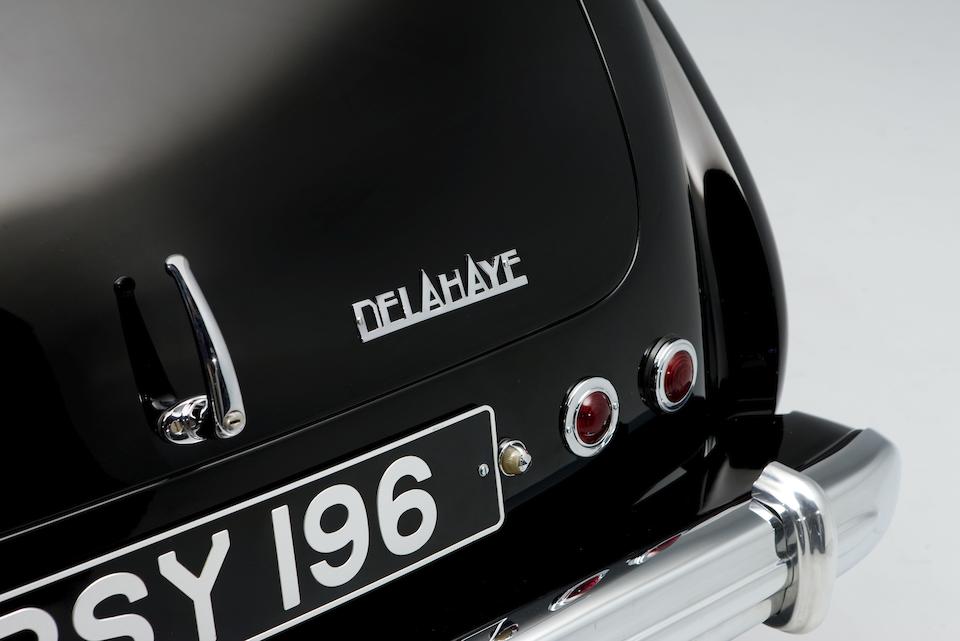 1950 Delahaye  135M Convertible  Chassis no. 801638 Engine no. 801638