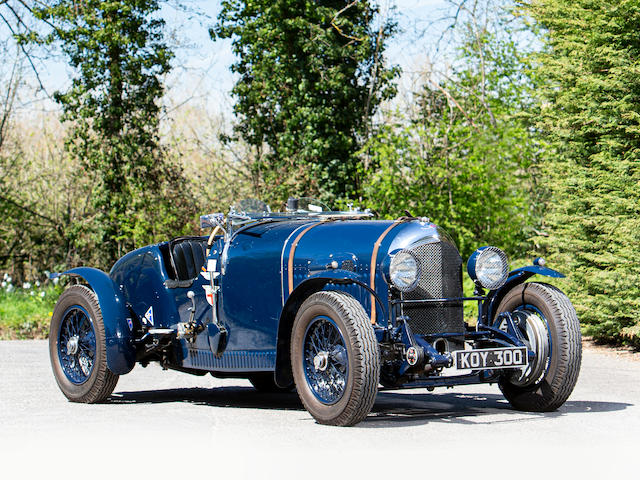 The ex-Forrest Lycett, Don McKenzie, 'Jonty' Williamson,1927 Bentley 3/4&#189;-Litre Speed Model Sports  Chassis no. HT1631