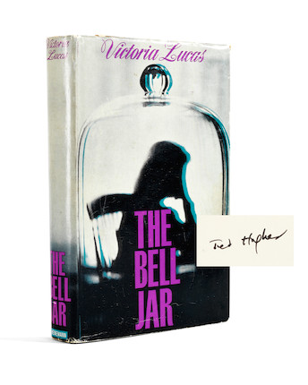 PLATH (SYLVIA) The Bell Jar by Victoria Lucas, FIRST EDITION, SIGNED BY TED HUGHES on the front free endpaper, Heinemann, 1963 image 1