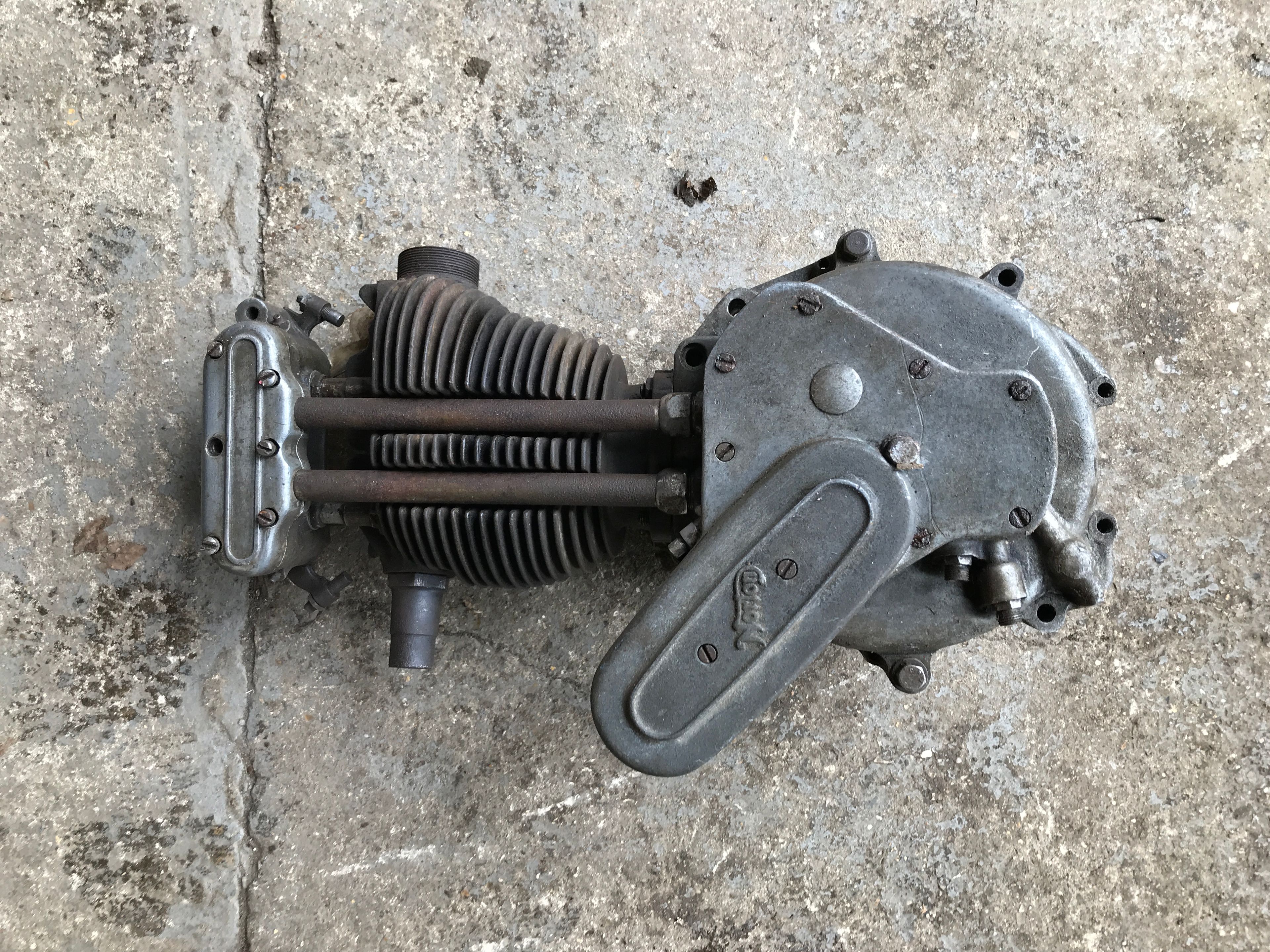 A Norton OHV engine