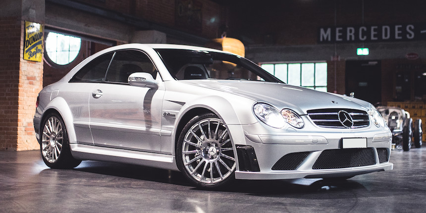 First owned by Roger Federer,2009 Mercedes-Benz  CLK 63 AMG Black Series Coupé  Chassis no. WDB2093771F241049 image 1