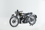 Thumbnail of Offered from the National Motorcycle Museum Collection, 1949 Vincent-HRD 998cc Series-B Black Shadow  Frame no. R3588B Rear Frame No. R3588B Engine no. F10AB/1B/1688 Crankcase Mating No. Q7/Q7 image 3