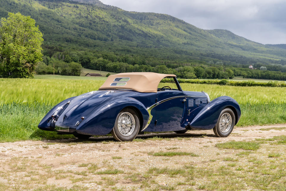 1939 Bugatti Type 57C 'Aravis' Cabriolet  Chassis no. 57815 Engine no. 57815-85C