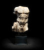 Thumbnail of A Roman marble torso of Hercules image 1