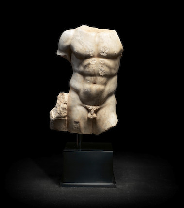 A Roman marble torso of Hercules image 1