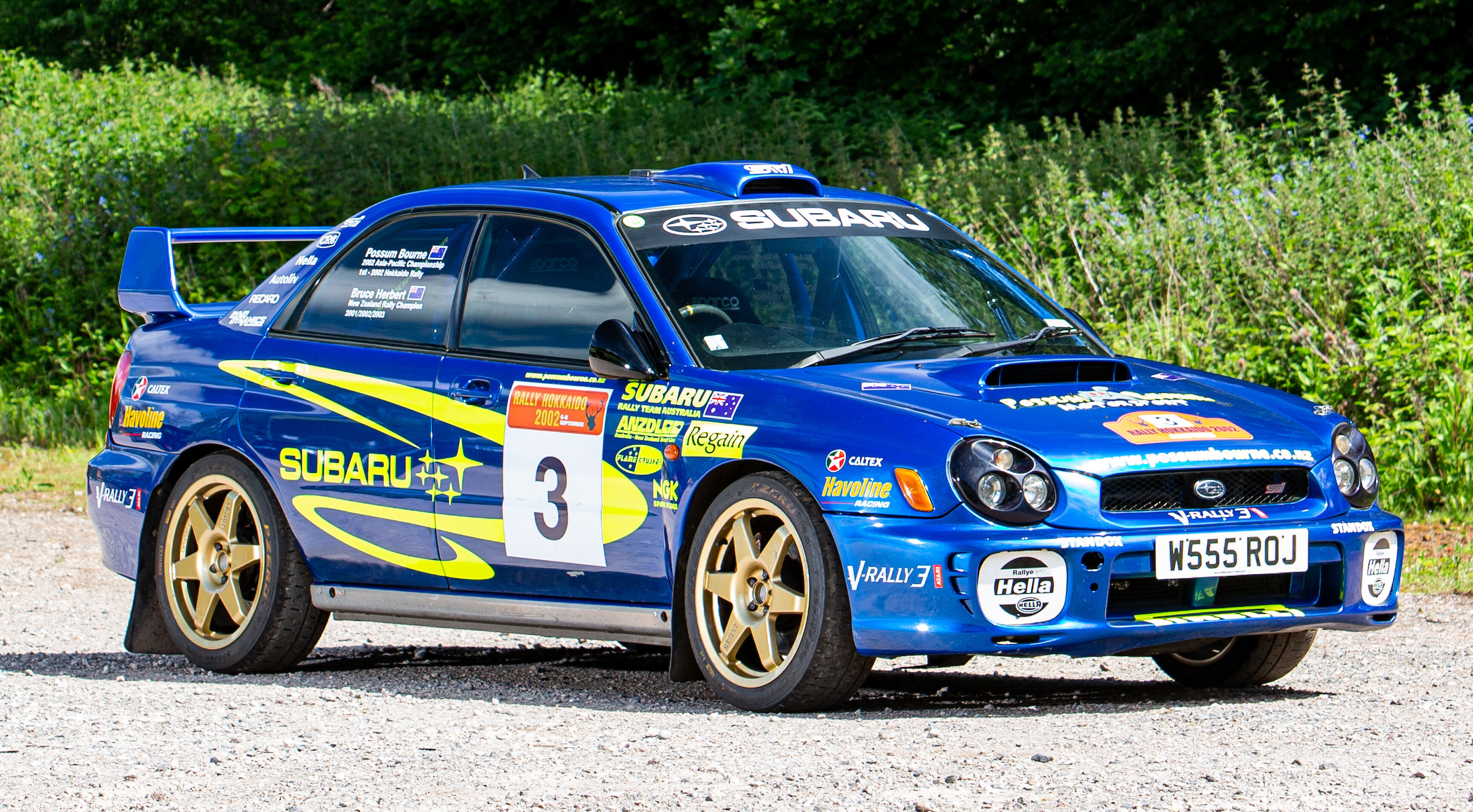 Subaru Rally Front Bonhams Cars : The ex-Possum Bourne,2002 Subaru Impreza WRX STi Group A ...