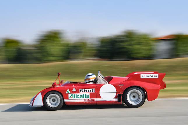 The ex-Autodelta/works-entered Le Mans 24-Hours 4th-place Ex-Andrea de Adamich/Nino Vaccarella ,1972 Alfa Romeo Tipo 33 TT3 3-Litre Racing Sports-Prototype  Chassis no. AR 11572/010 image 20