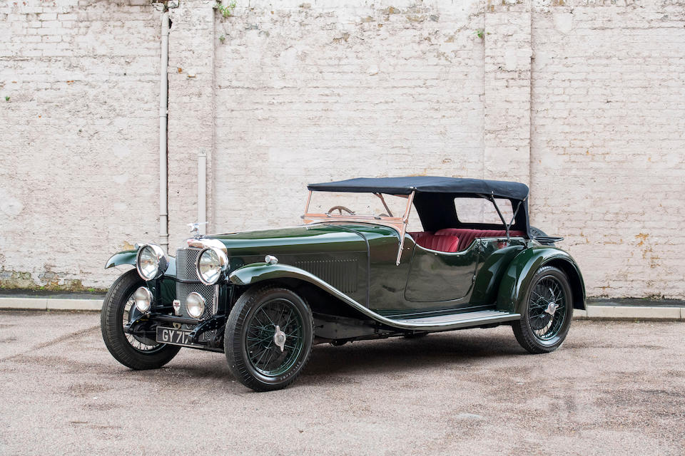 1932 Alvis Speed Twenty 'SA' Tourer  Chassis no. 9885