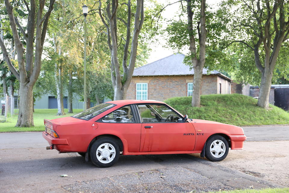 1988 Opel  Manta GTE  Chassis no. W0L000058H6102029