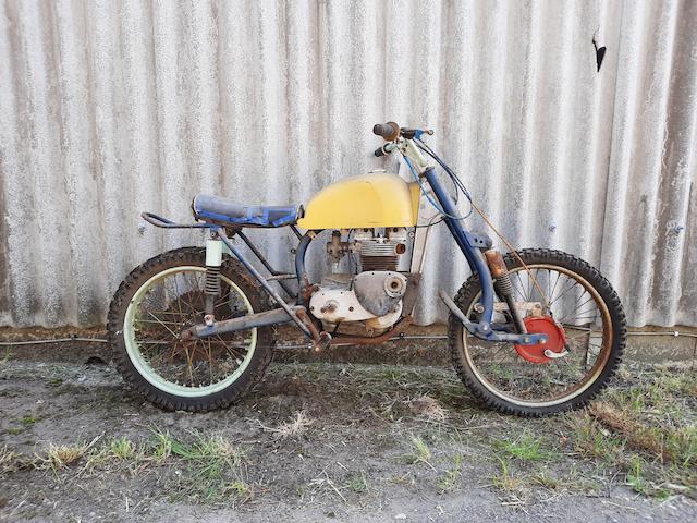 Property of a deceased's estate, c.1963 Greeves-Triumph 350cc Project Frame no. DJT3 (see text) Engine no. T90 H30010