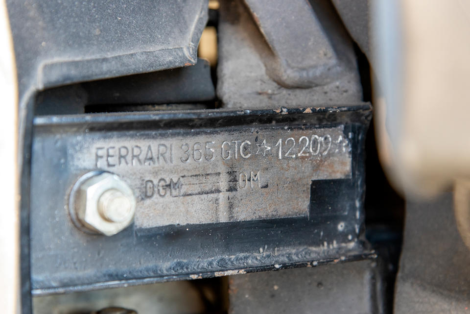 Owned by one Italian family from new,1968 Ferrari  365 GTC Coup&#233;  Chassis no. 12209 Engine no. 12209