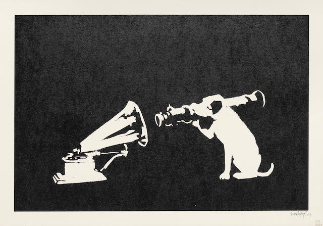 BANKSY (BORN 1974) HMV, 2004 (published by Pictures on Walls, London)