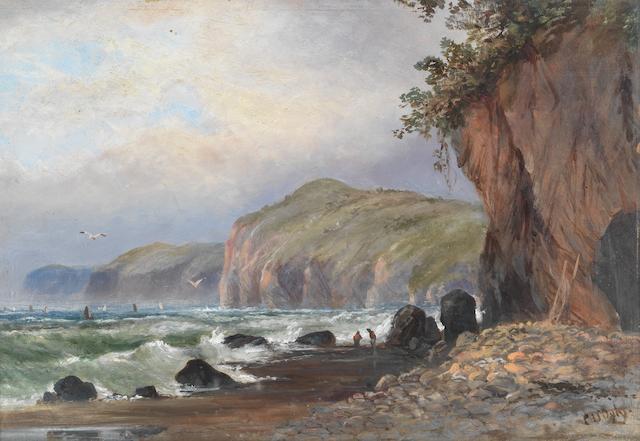 Maj. Gen. Sir Charles Walters D'Oyly, Bt. (British, 1822-1900) Indian coastal scene