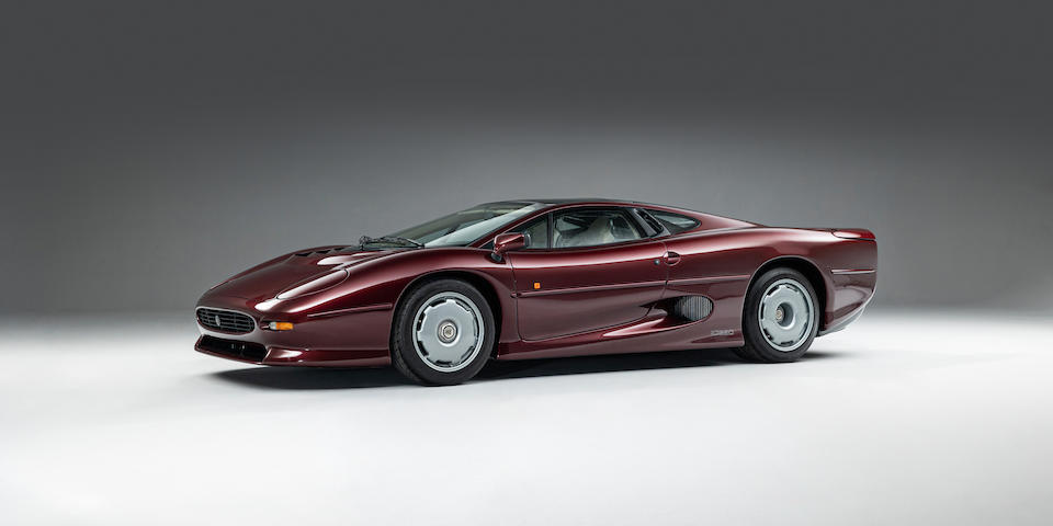 circa 400 miles from new, Don Law Racing prepared ,1993 Jaguar XJ220 Coup&#233;  Chassis no. SAJJEAEX8AX220778