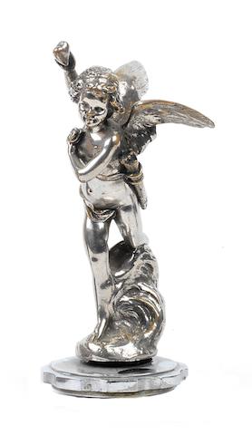 A 'Cupid' mascot by J Dunach, French, circa 1910,