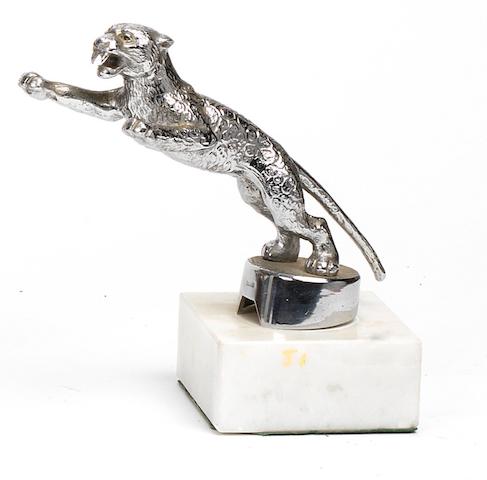 A 'Leaping Jaguar' mascot by Desmo, post-War type,