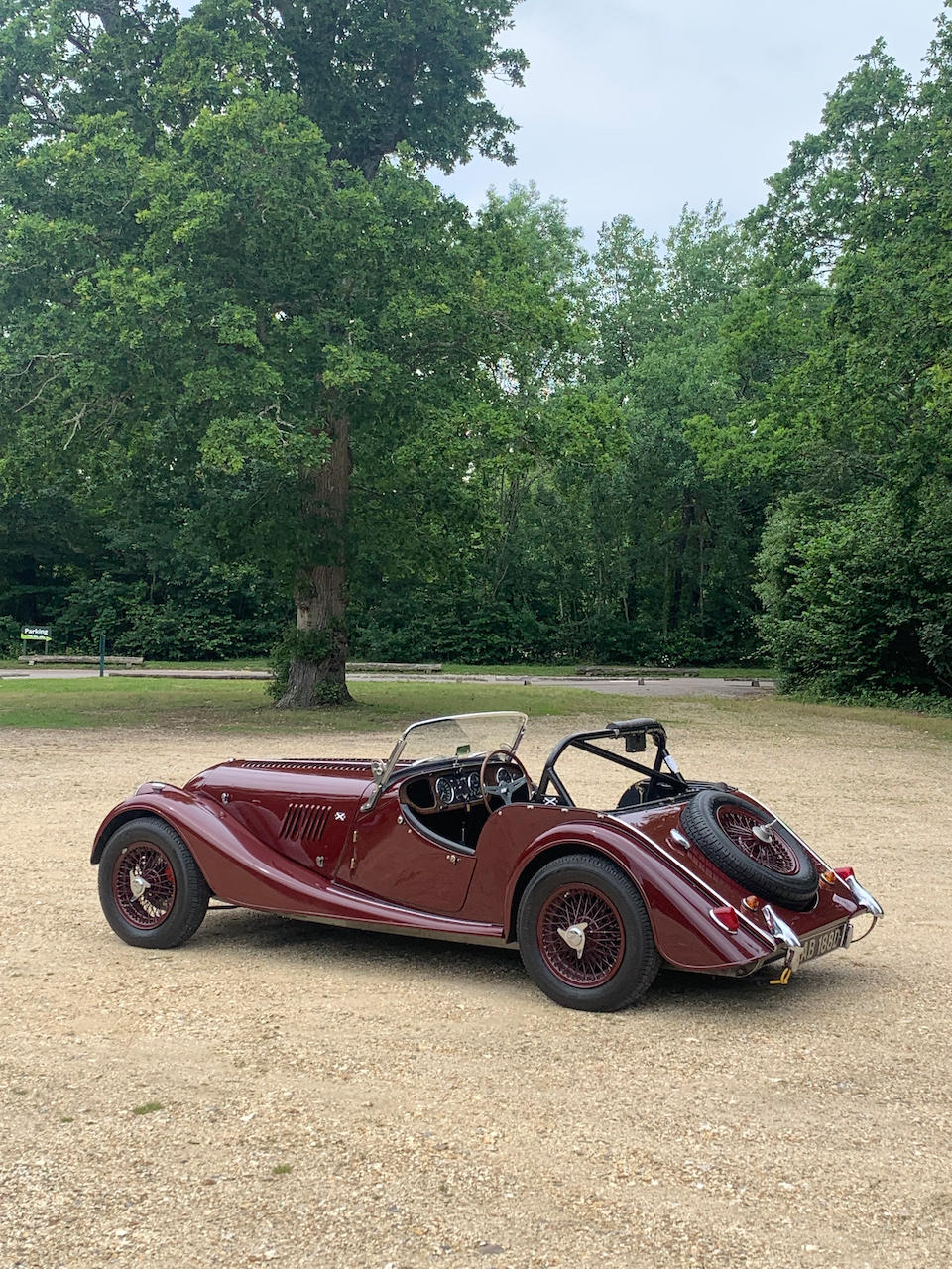 1966 Morgan Plus 4 Competition Model  Chassis no. 6166