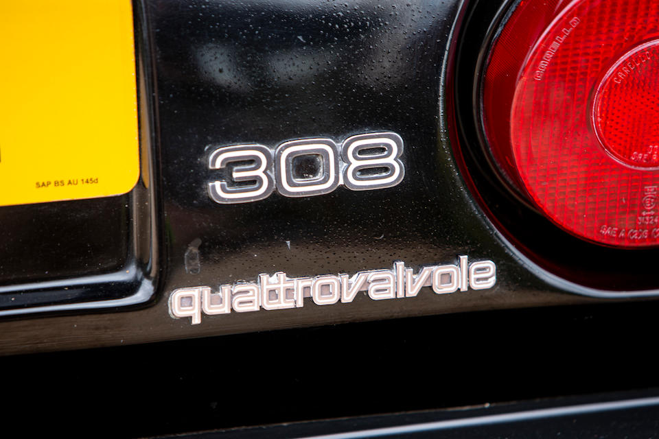 1984 Ferrari 308 GTS Qv Targa Coup&#233;  Chassis no. ZFFLA 13 B0000 48809