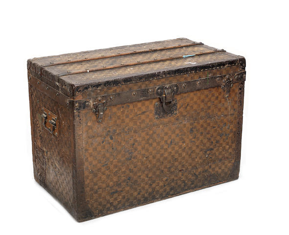 A Louis Vuitton steamer trunk, circa 1900,