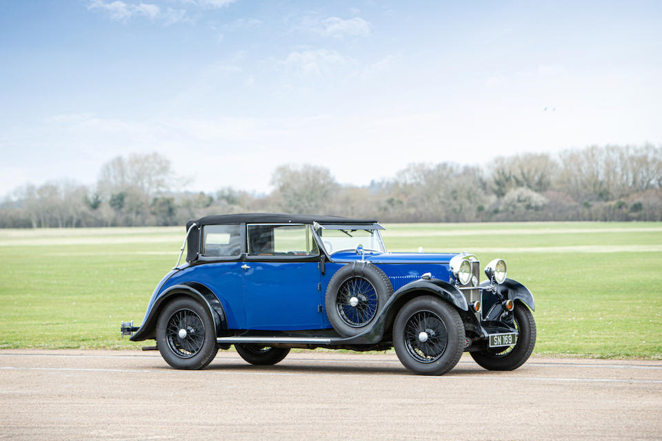 1933 Sunbeam 23.8hp 'Folding Head' Coup&#233;  Chassis no. 7112R