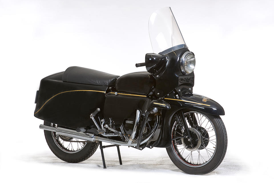 The Hans Schifferle Collection, 1955 Vincent 998c Black Knight Frame no. RD12861/F Rear frame no. RD12861/F Engine no. F10AB/2/10961 Crankcase mating no. 157V
