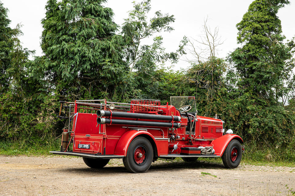 1921 Seagrave 12-Litre Fire Engine  Chassis no. 27627