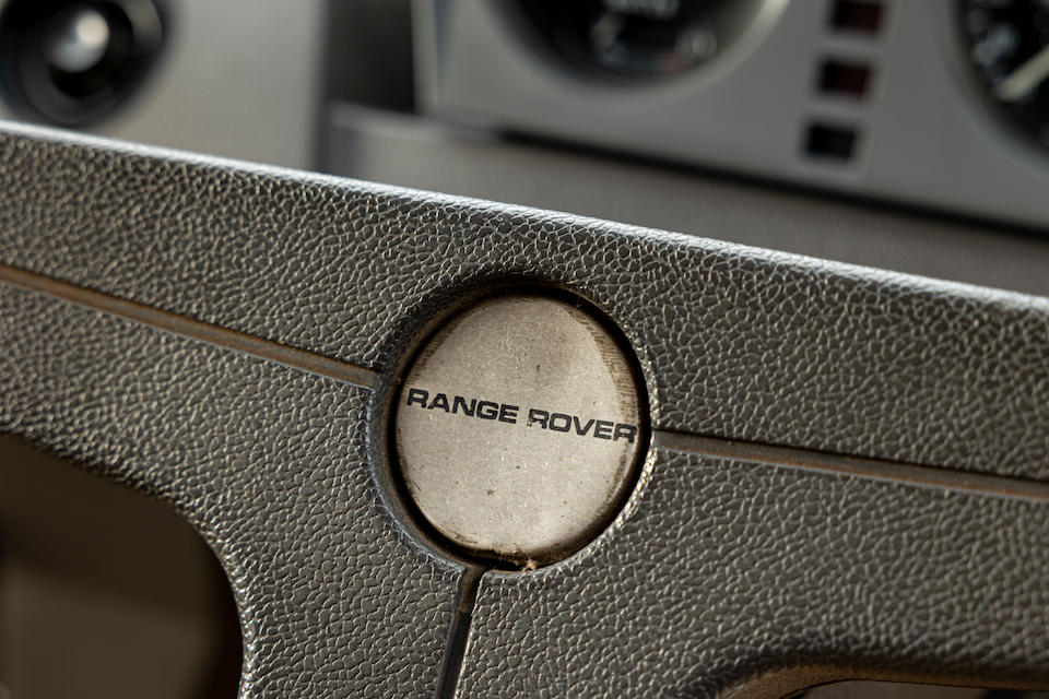 1972 Range Rover 4x4 Shooting Brake  Chassis no. 355-04063A