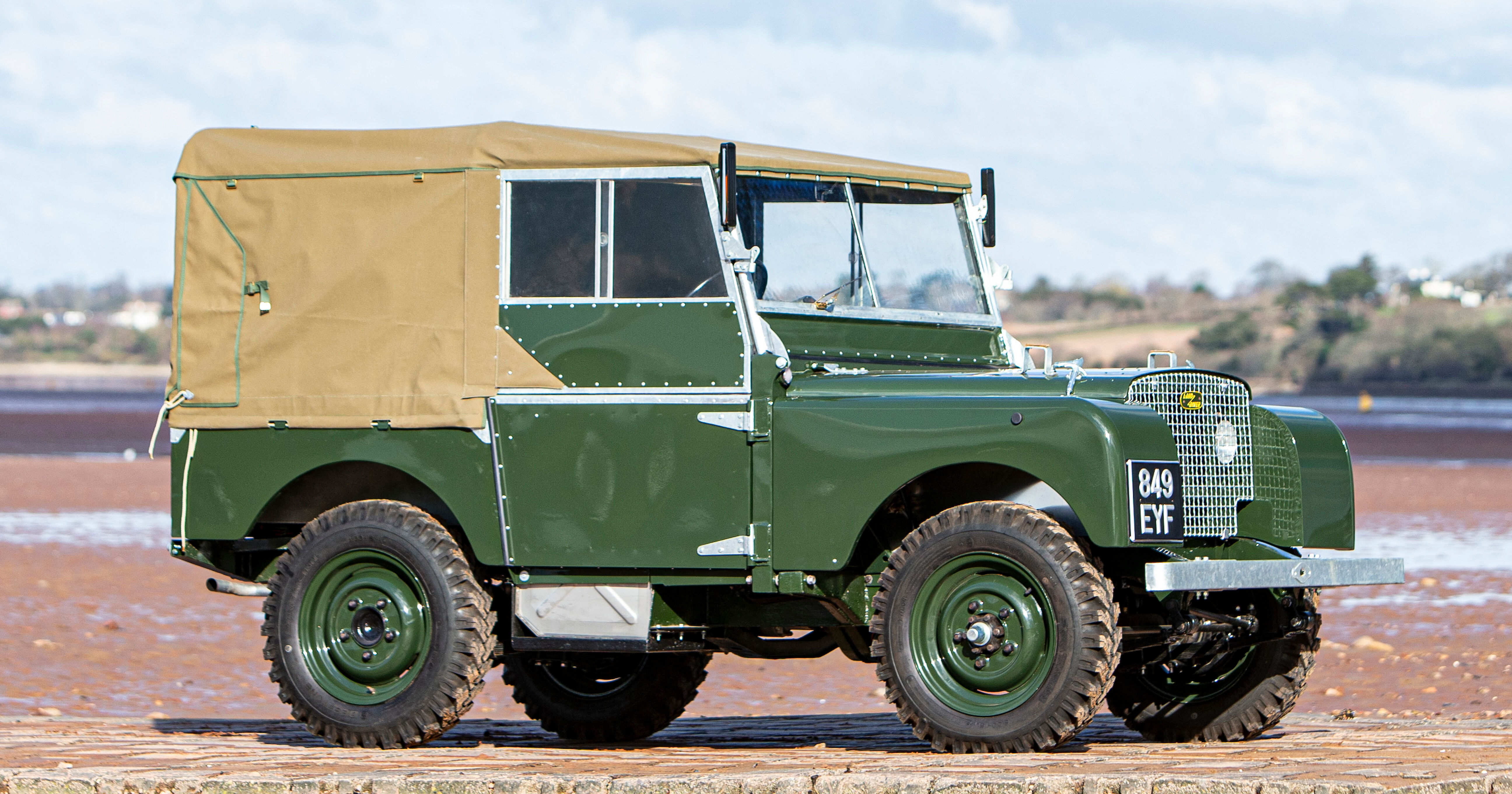 50s Land Rover Bonhams Cars : 1950 Land Rover Series I 80 Inch 4x4 Utility Chassis no ...