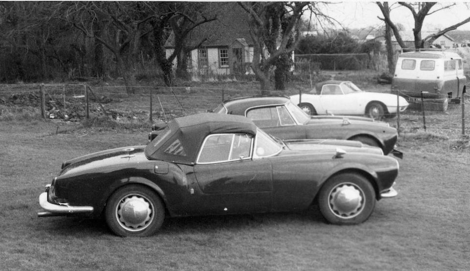 Property of a deceased's estate,1955 Lancia Aurelia B24S Spider America Project  Chassis no. B24S 1154