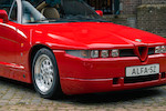 Thumbnail of Only 1,300 kilometres from new,1991 Alfa Romeo  SZ Coupé  Chassis no. ZAR16200003000590 Engine no. AR61501000600 image 32