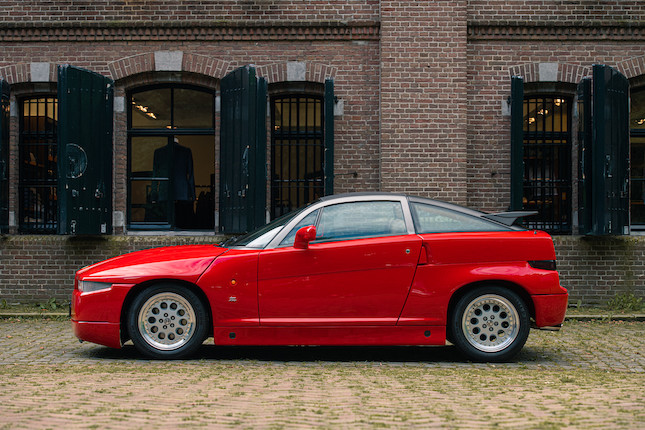 Only 1,300 kilometres from new,1991 Alfa Romeo  SZ Coupé  Chassis no. ZAR16200003000590 Engine no. AR61501000600 image 6