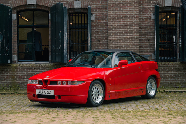 Only 1,300 kilometres from new,1991 Alfa Romeo  SZ Coupé  Chassis no. ZAR16200003000590 Engine no. AR61501000600 image 5