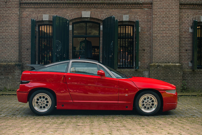 Only 1,300 kilometres from new,1991 Alfa Romeo  SZ Coupé  Chassis no. ZAR16200003000590 Engine no. AR61501000600 image 4