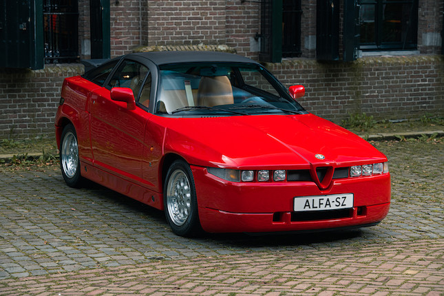 Only 1,300 kilometres from new,1991 Alfa Romeo  SZ Coupé  Chassis no. ZAR16200003000590 Engine no. AR61501000600 image 2