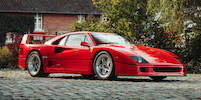 Thumbnail of One owner from new,1989 Ferrari F40 Berlinetta  Chassis no. ZFFGJ34B000083620 image 1