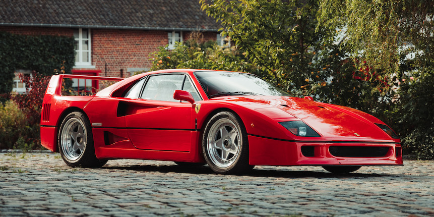 One owner from new,1989 Ferrari F40 Berlinetta  Chassis no. ZFFGJ34B000083620 image 1