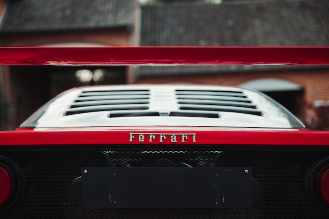 One owner from new,1989 Ferrari F40 Berlinetta  Chassis no. ZFFGJ34B000083620 image 50